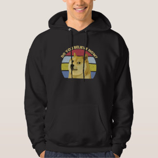 Veste À Capuche Dogecoin Do You Believe Now Crypto