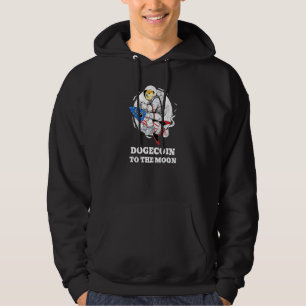 Veste À Capuche Dogecoin To Moon Doge CryptoCurrency Meme