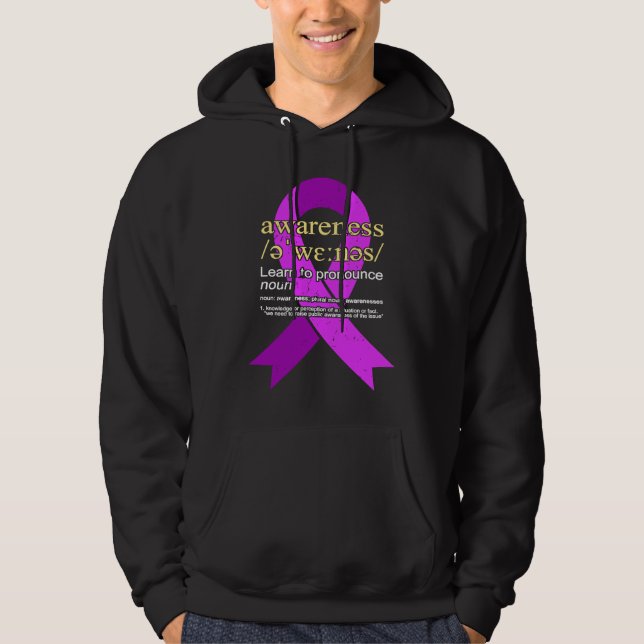 Veste À Capuche Domestic Violence Awareness  Survivor (Devant)