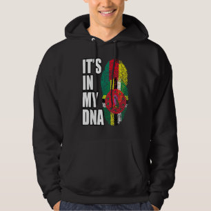 Veste À Capuche Dominique Et Camerounais Mélangent L'ADN Patrimoin