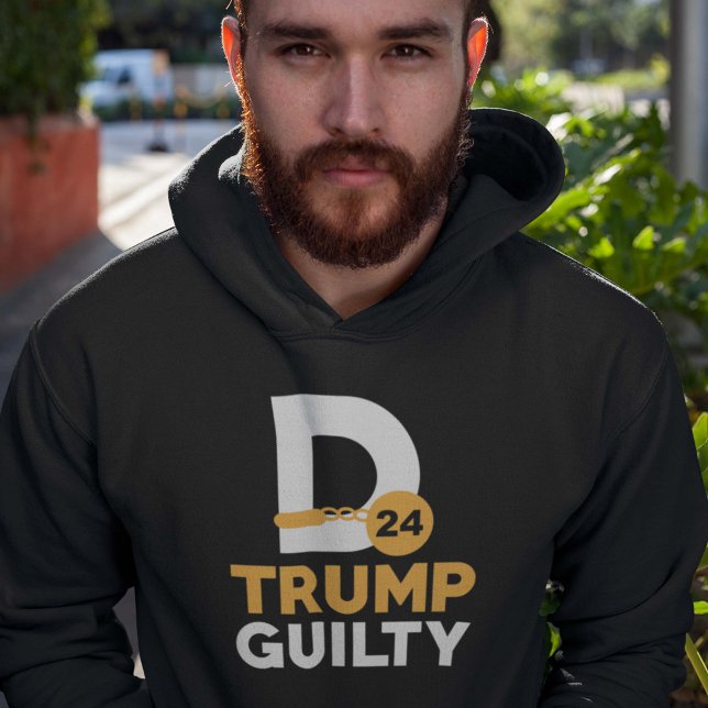 Veste À Capuche Donald Trump coupable (Créateur téléchargé)
