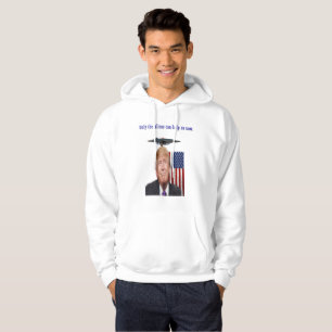 Veste À Capuche Donald Trump humour des drones