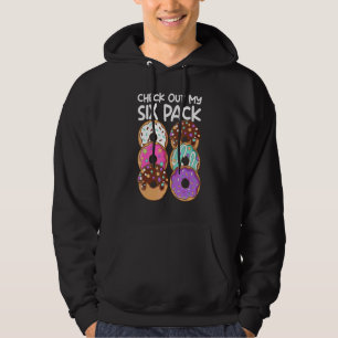Veste À Capuche Donut Six Pack Doughnut Vérifiez Mon Travail De Si