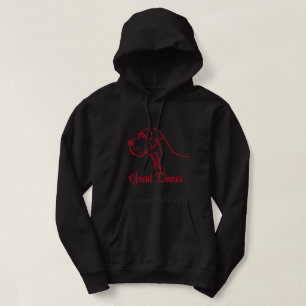 Veste À Capuche Doudoune Grand Danois Naturel