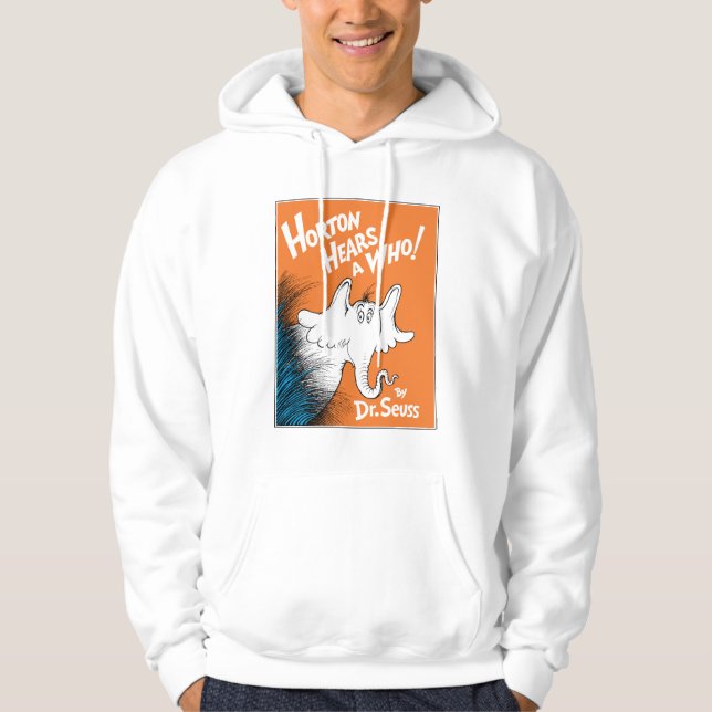 Veste À Capuche Dr Seuss | Horton Entend un qui livre (Devant)