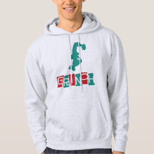 Veste À Capuche Dr. Seuss   Le Grinch - Rouge & Vert