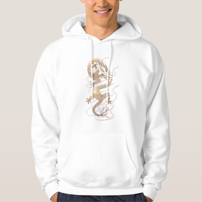 Veste À Capuche dragon (Devant)