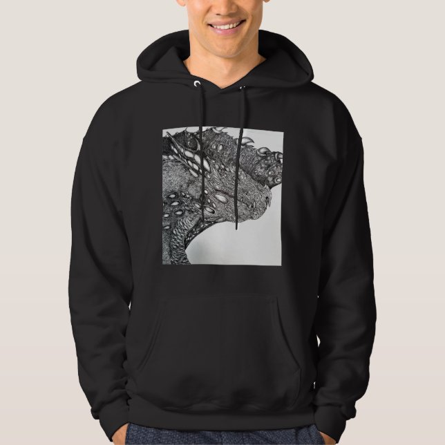 Veste À Capuche Dragon (Devant)