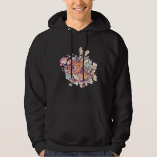 Veste À Capuche Dragon de poisson rouge 270