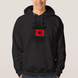 Veste À Capuche Drapeau albanais de bonne apparence Albanie racine