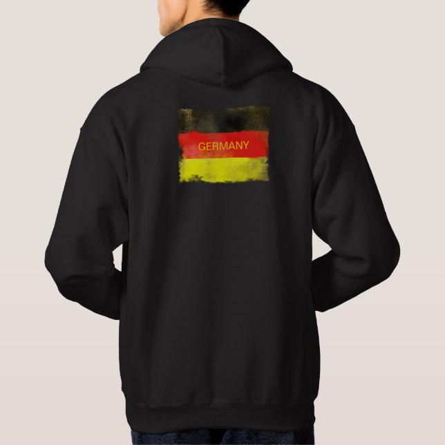 Veste À Capuche Drapeau allemand (Dos)