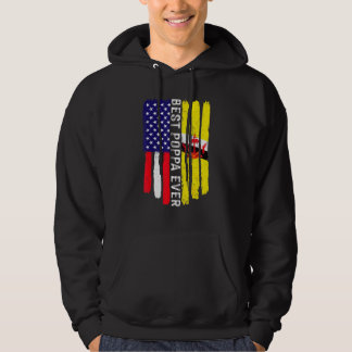 Veste À Capuche Drapeau américain et drapeau de Brunei meilleure f