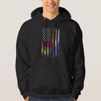 Veste À Capuche Drapeau Américain Homosexuel Lgbt Lgbtq Drapeau 20