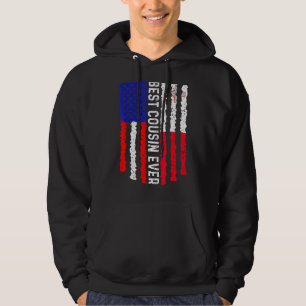 Veste À Capuche Drapeau américain Malte Drapeau meilleur cousin ja