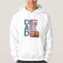 Drapeau américain Papa Lion Patriotique
