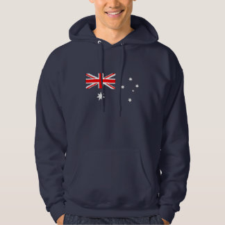 Veste À Capuche Drapeau australien (sans le bleu)