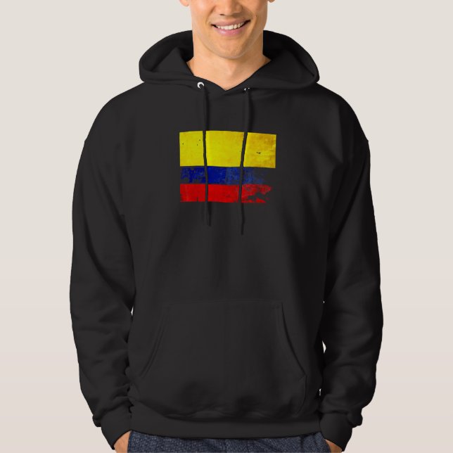 Veste À Capuche Drapeau colombien (Devant)
