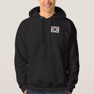 Veste À Capuche Drapeau Coréen Aux Couleurs Nationales Vintages