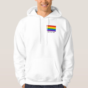 Veste À Capuche Drapeau d'arc-en-ciel de gay pride de LGBT