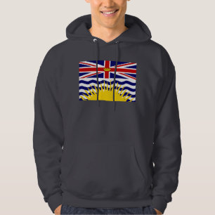 Veste À Capuche Drapeau de Colombie-Britannique du Canada