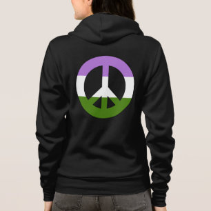 Veste À Capuche Drapeau de fierté genderqueer