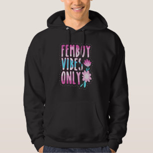 Veste À Capuche Drapeau de la fierté gay uniquement vibes Femboy V