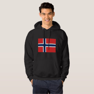 Veste À Capuche Drapeau de la Norvège