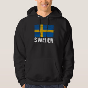 Veste À Capuche Drapeau de la Suède