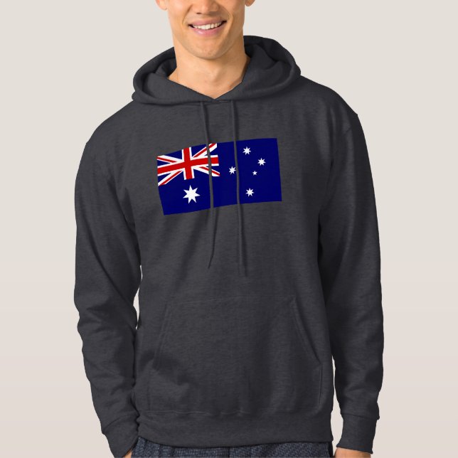 Veste À Capuche Drapeau de l'Australie (Devant)