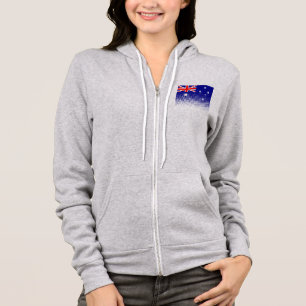 Veste À Capuche Drapeau De L'Australie À Effet Halftone