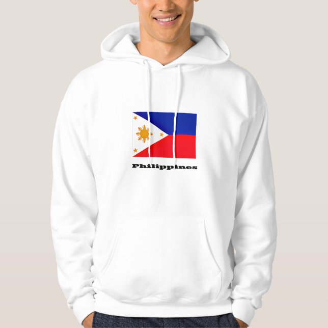 Veste À Capuche Drapeau des Philippines (Devant)