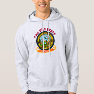 VESTE À CAPUCHE DRAPEAU D'ÉTAT IDAHO CROSSROADS