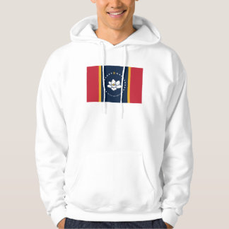 Veste À Capuche Drapeau du Mississippi - Nouveau drapeau Magnolia
