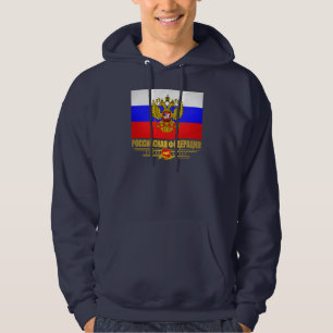 Veste À Capuche Drapeau et emblème de la Fédération de Russie