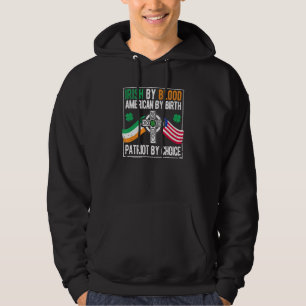 Veste À Capuche Drapeau irlandais américain croix celtique drôle S