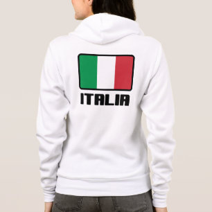 Veste À Capuche Drapeau Italia
