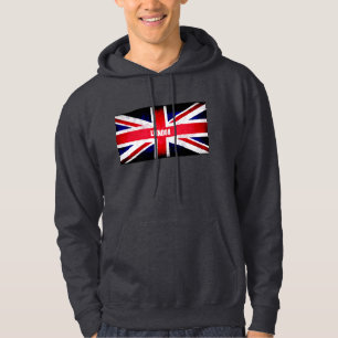 Veste À Capuche Drapeau Londres/Britannique noir