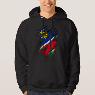 Veste À Capuche Drapeau Namibie