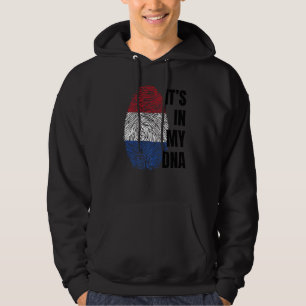 Veste À Capuche Drapeau néerlandais Dna Empreinte Hollande Oranje