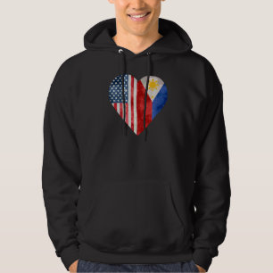 Veste À Capuche Drapeau philippin américain des Philippines
