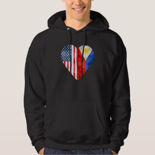 Veste À Capuche Drapeau philippin américain des Philippines