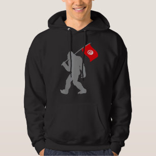 Veste À Capuche Drapeau Tunis Ou Tunisien Sur Drapeau Tunisie