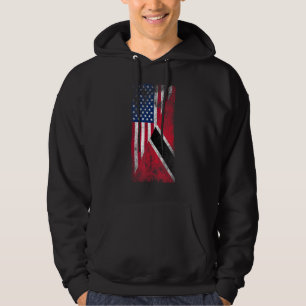 Veste À Capuche Drapeaux USA & Trinidad & Tobago - Etats-Unis, Tri
