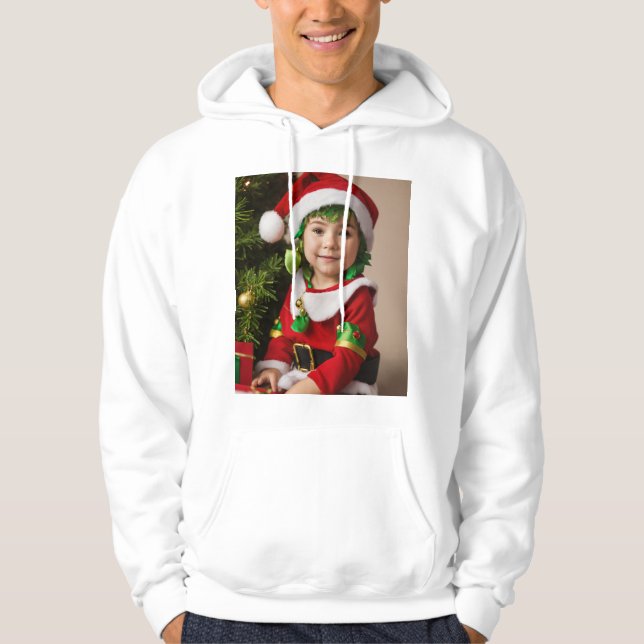 Veste À Capuche Dreamy HoodSweet T-shirt de Noël - Aquarelle (Devant)