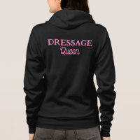 Dressage Queen mignon rose rétro Script équestre