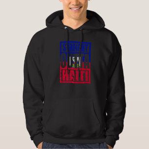 Veste À Capuche Droit devant Haïti Rétro Haïti Haïti