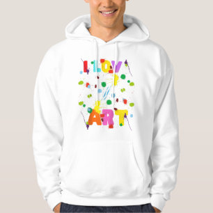 Veste À Capuche Drôle Artiste Enseignant d'Art Raglan
