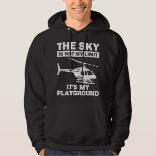 Veste À Capuche Drôle cadeau de pilote d'hélicoptère pour hommes f