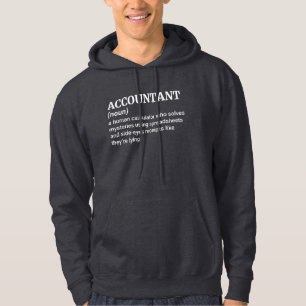 Veste À Capuche Drôle comptable Définition