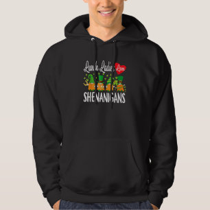 Veste À Capuche Drôle Déjeuner Dames Amour Shenanigans Gnome St Pa